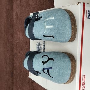 Earth Dream Size 8.5 Turquoise Clogs